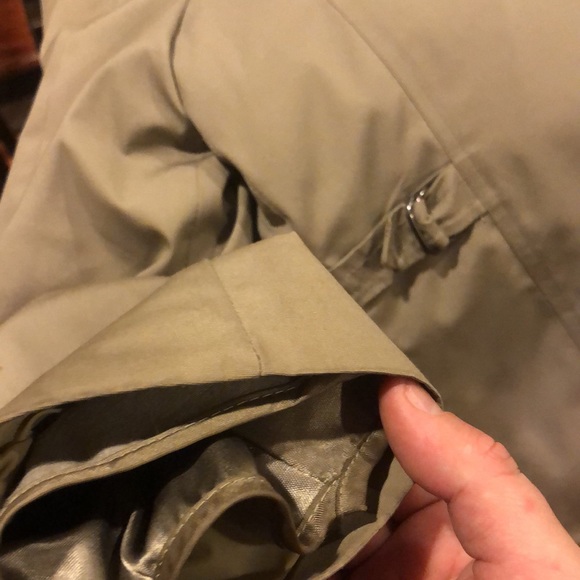 LONDON FOG// removable faux fur lining (real warm)// waterproof CHORE COAT - Picture 5 of 6